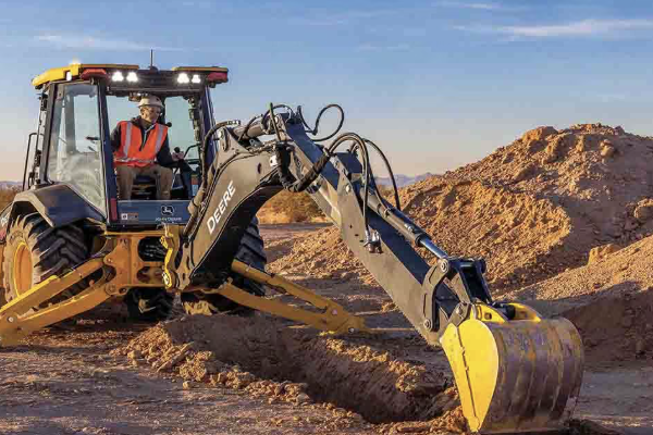 John Deere's latest backhoe lineup helps crews work faster, safer, and more confidently.